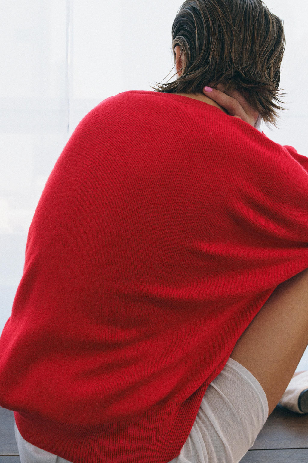 DEEP NECK KNIT JUMPER - Zara фото 6