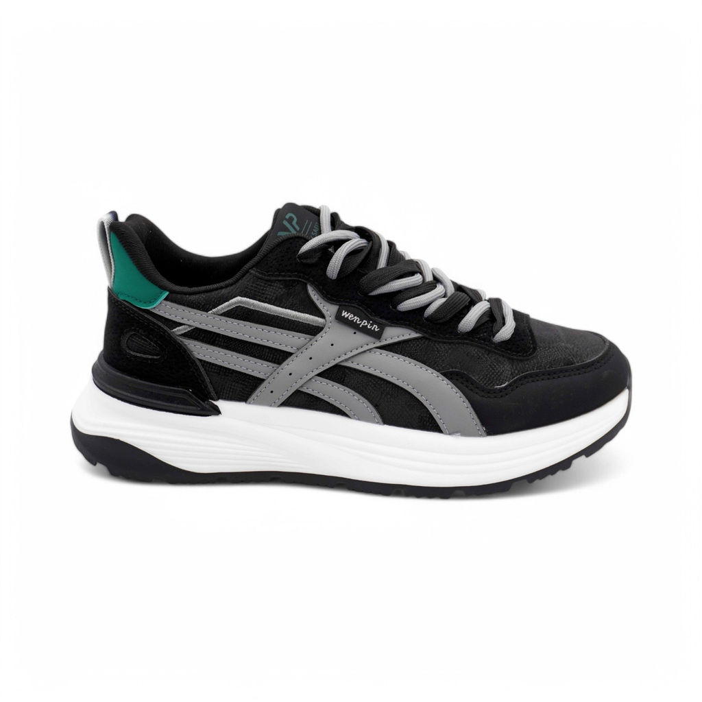 Кроссовки 16852-1 черные - Sport фото 2