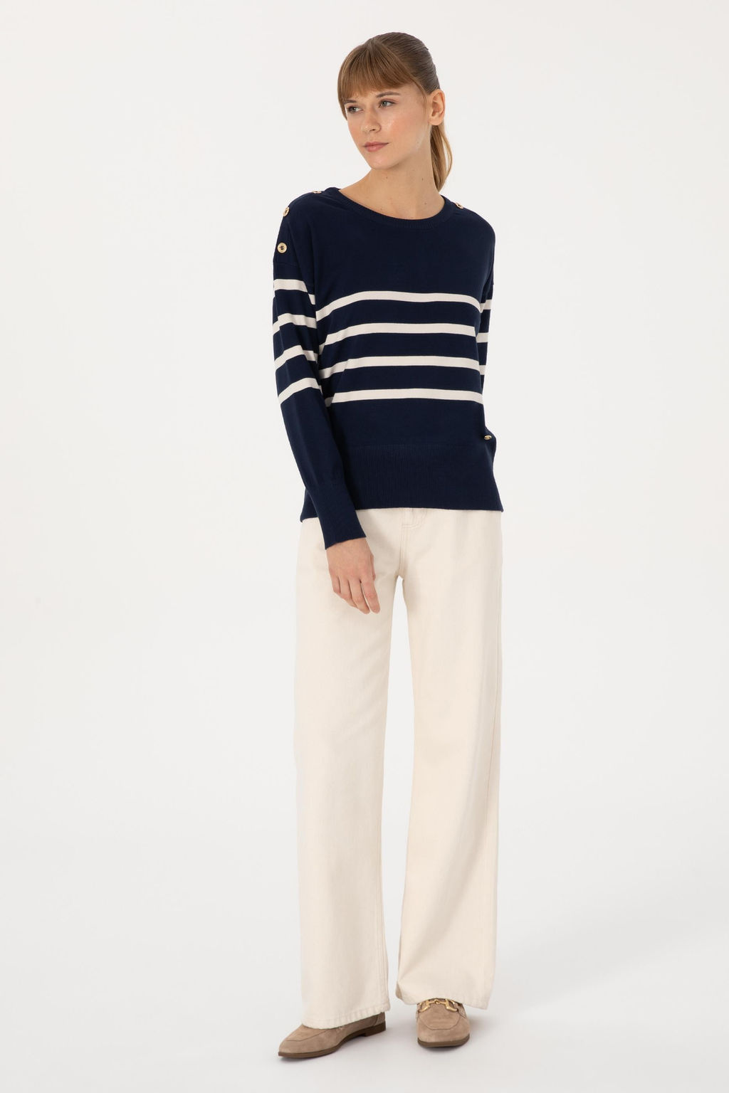 Kad_n Lacivert Kazak - U.s. polo assn фото 4