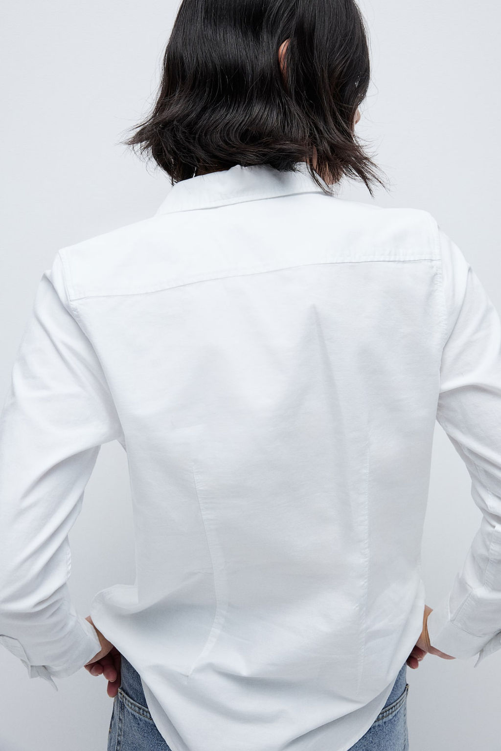Camisa Oxford entallada - H&m фото 4