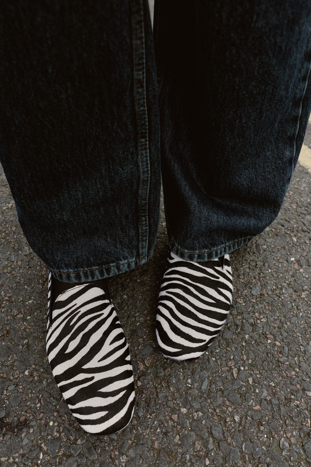ANIMAL PRINT LEATHER LOAFERS - Zara фото 2