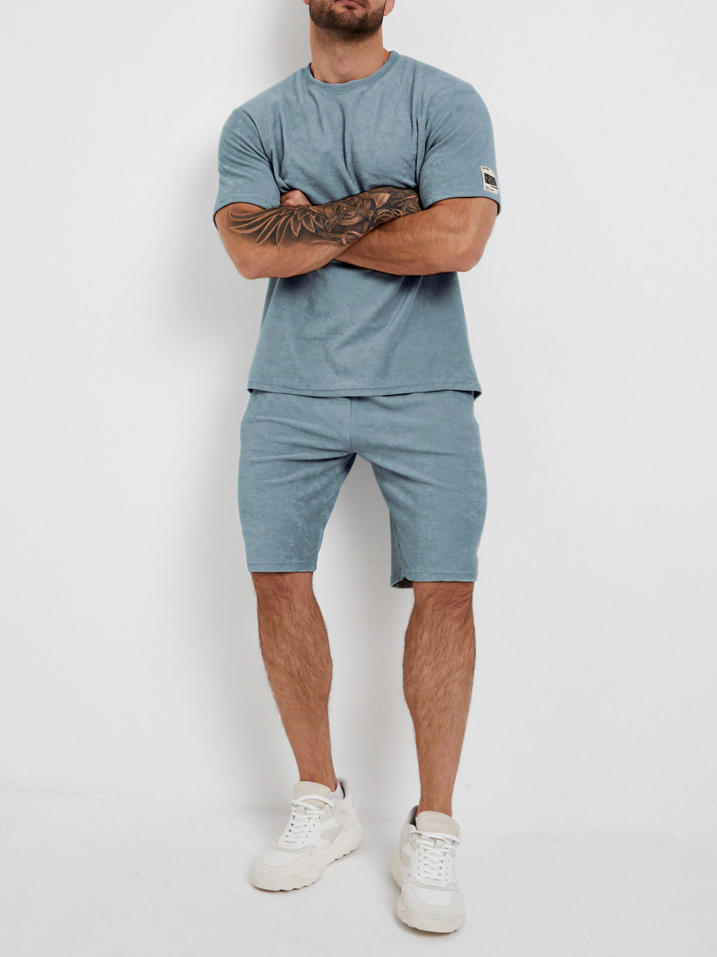 Костюм мужской махра АНТОНИО СЕРО-ГОЛУБОЙ - Domtrik Домашний трикотаж фото 12