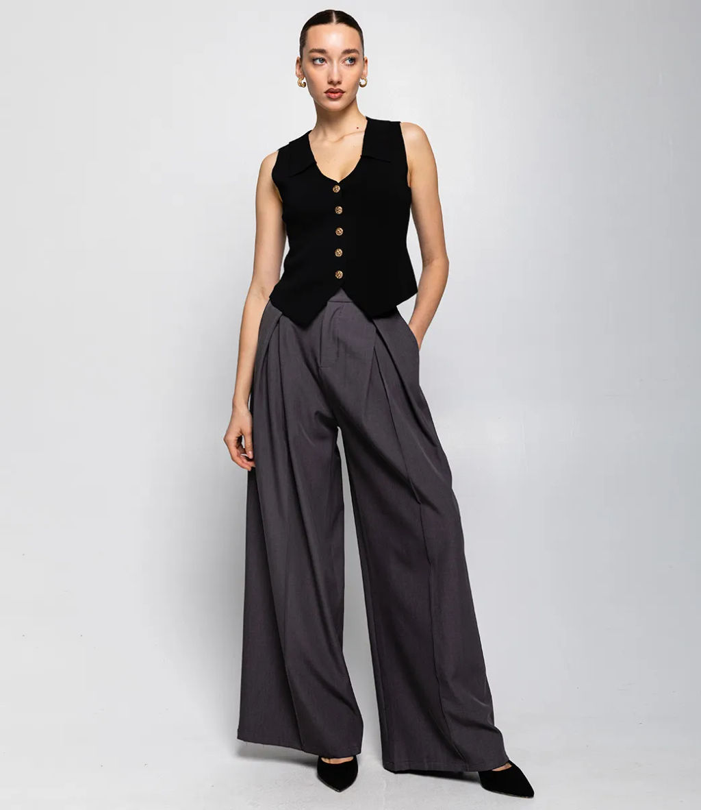 Жилет #КТ103 (7), чёрный