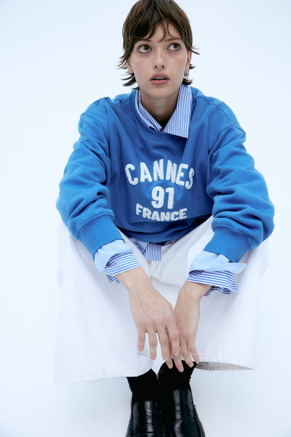 Sudadera con motivo de texto - H&m фото 2