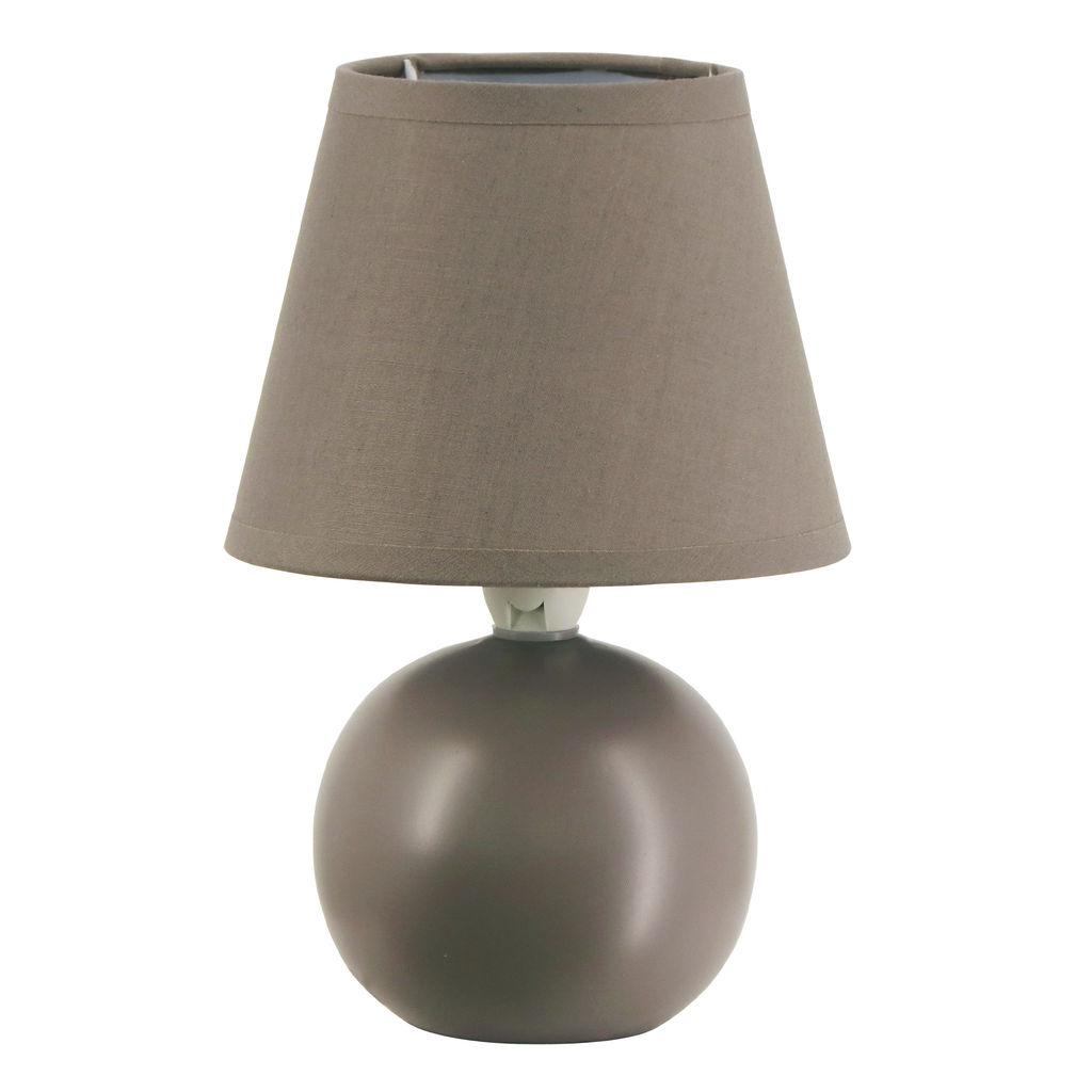 UML-B303 E14 DARK GREY Светильник настольный декоративный под лампу Е14, 40W. Механический выключатель. Темно-серый. ТМ Uniel - Volpe фото 2