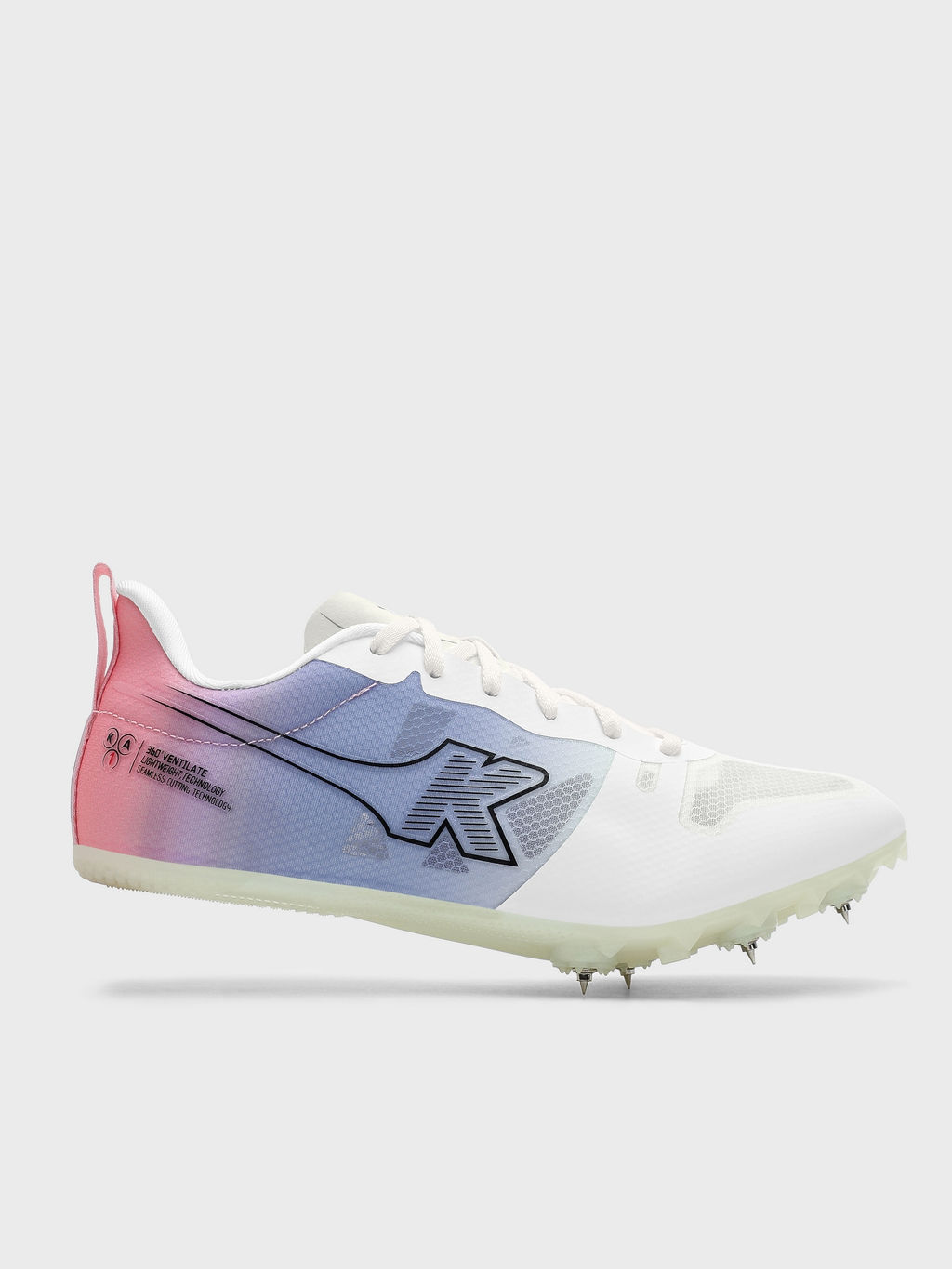 Легкоатлетические шиповки KELME Mens/Womens Sneakers (White/Dark Purple)