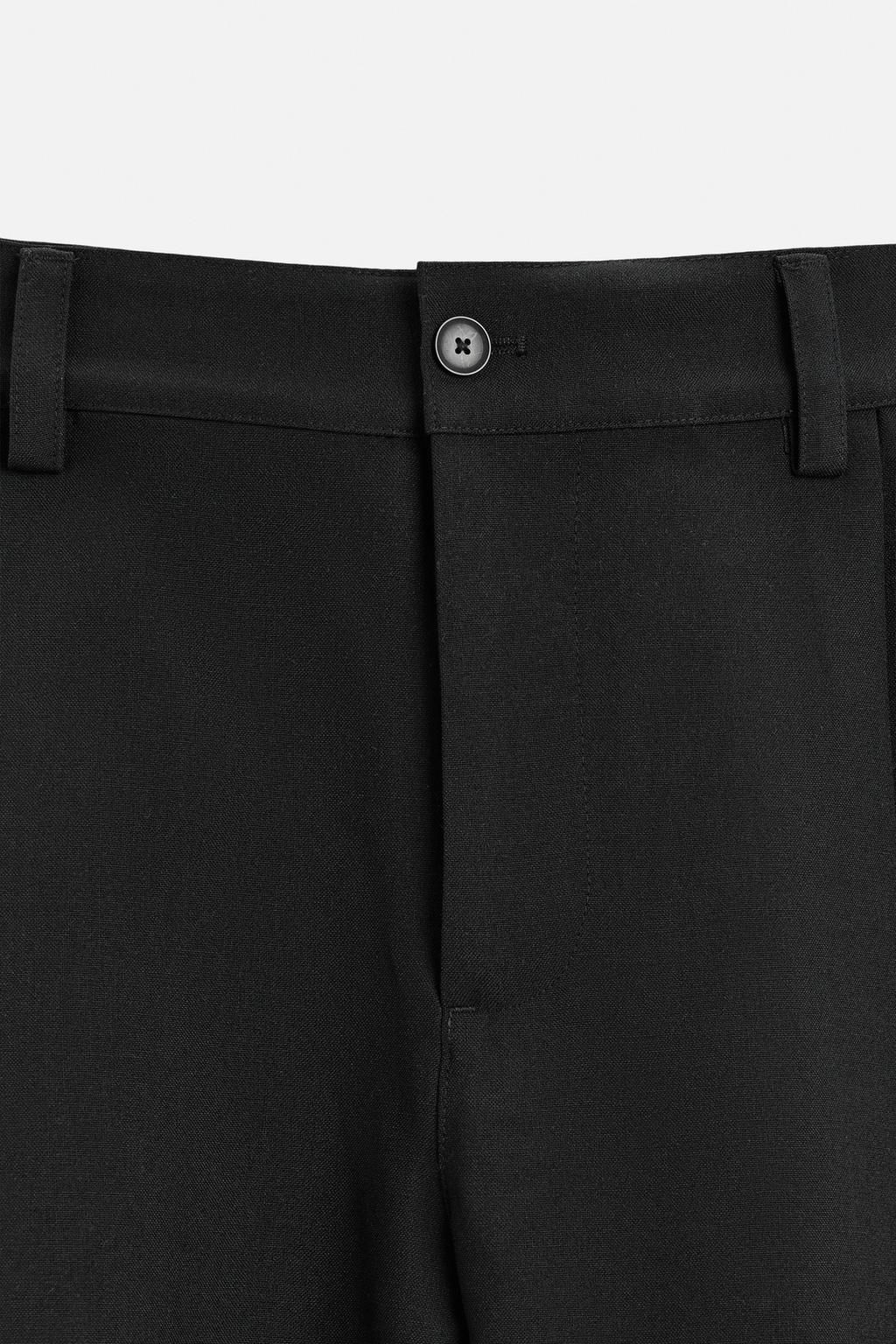BALLOON FIT PLEATED TROUSERS - Zara фото 9