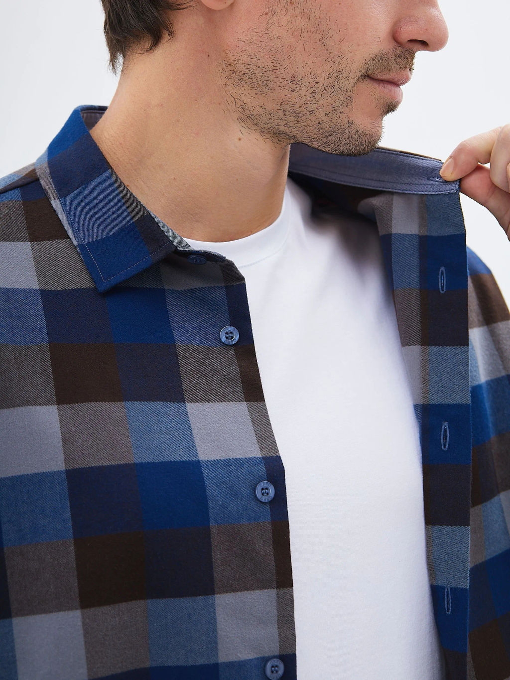 Сорочка мужская длинный рукав GREG S525/219/0945/1