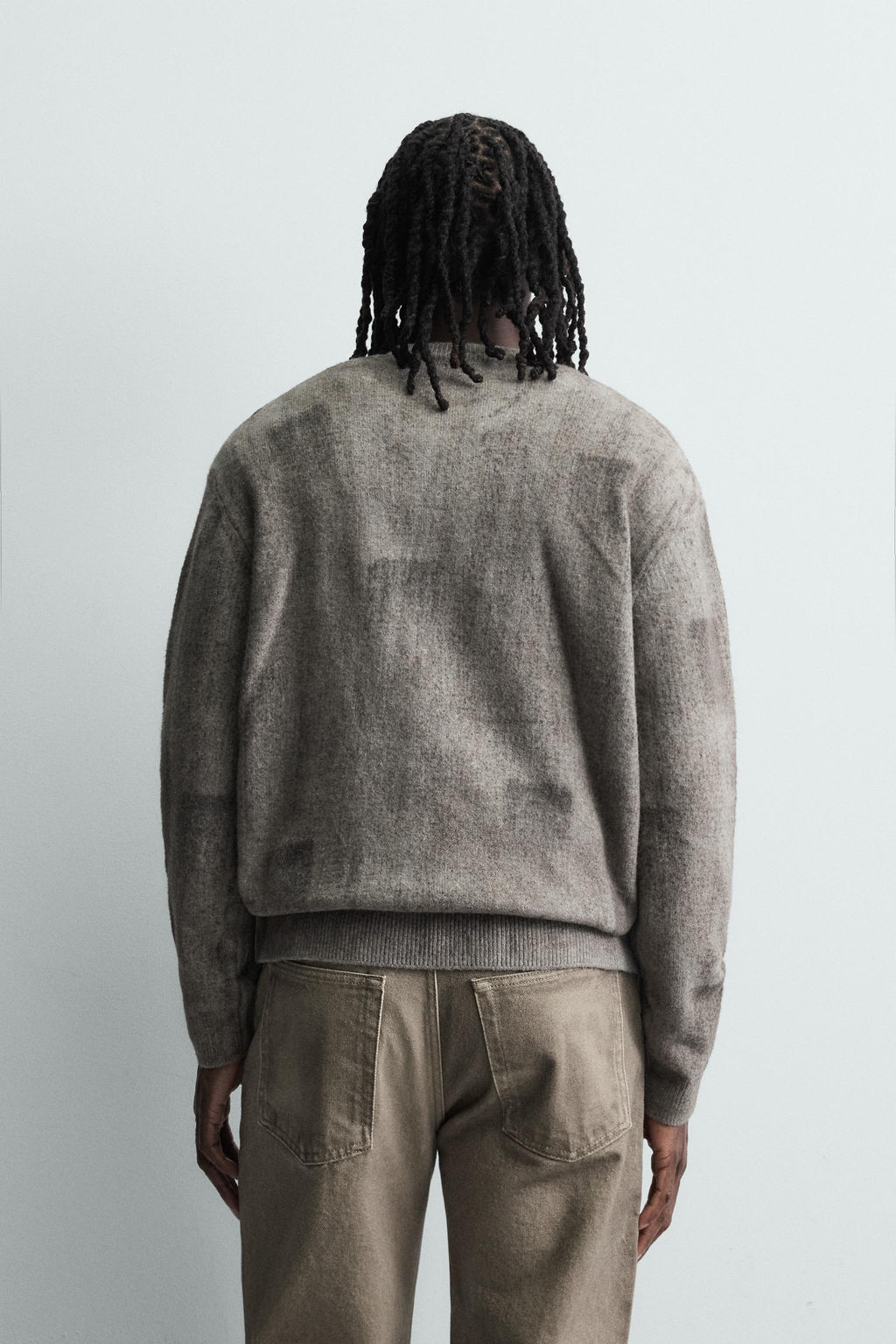 BRUSHED PRINTED JUMPER