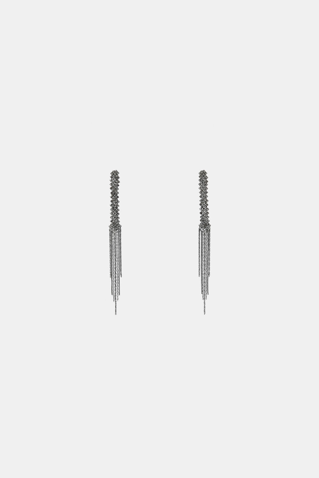 LONG SHIMMER EARRINGS - Zara фото 2