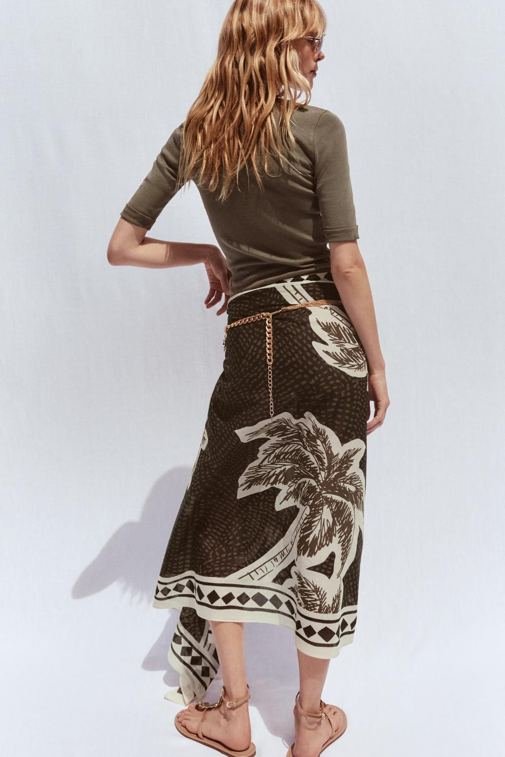 WASHED COTTON T-SHIRT - Zara фото 16