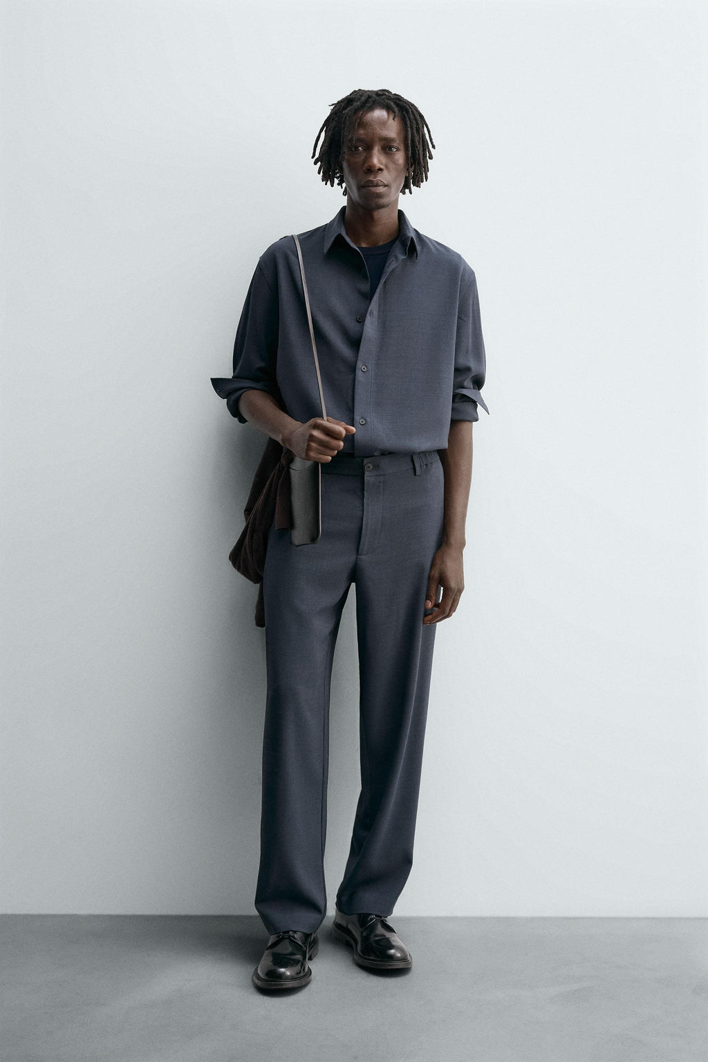 RELAXED FIT FLOWING TROUSERS