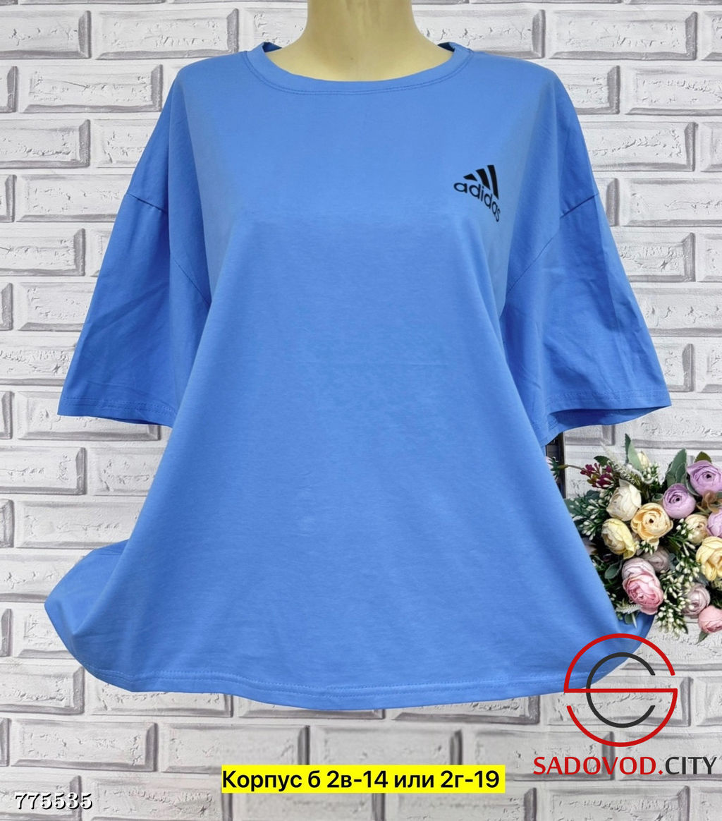 Футболка однотонная женская - Bruno фото 9