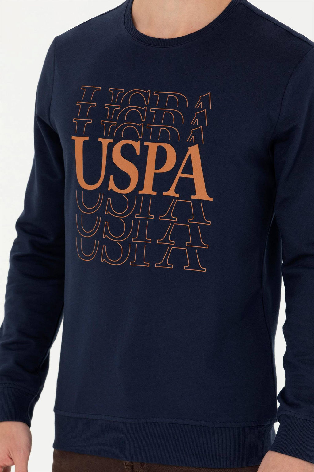 U. S. Polo Assn / Мужской темно-синий свитшот - U.s. polo assn фото 6