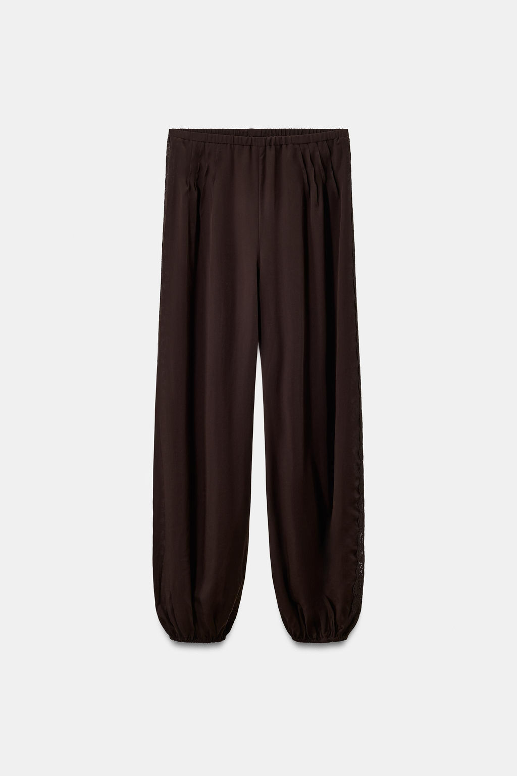 100% LYOCELL SAROUEL TROUSERS - Zara фото 4