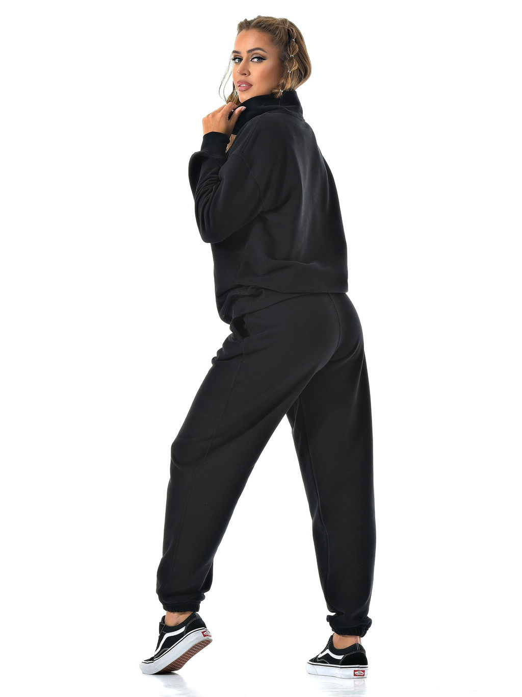 Женский спортивный костюм пич-эффект CRACPOT 025