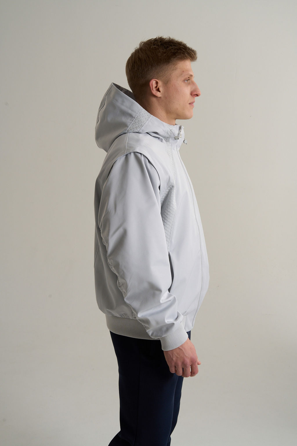 Куртка утепленная Серый ICONIC Fleece Jacket - Anta фото 2