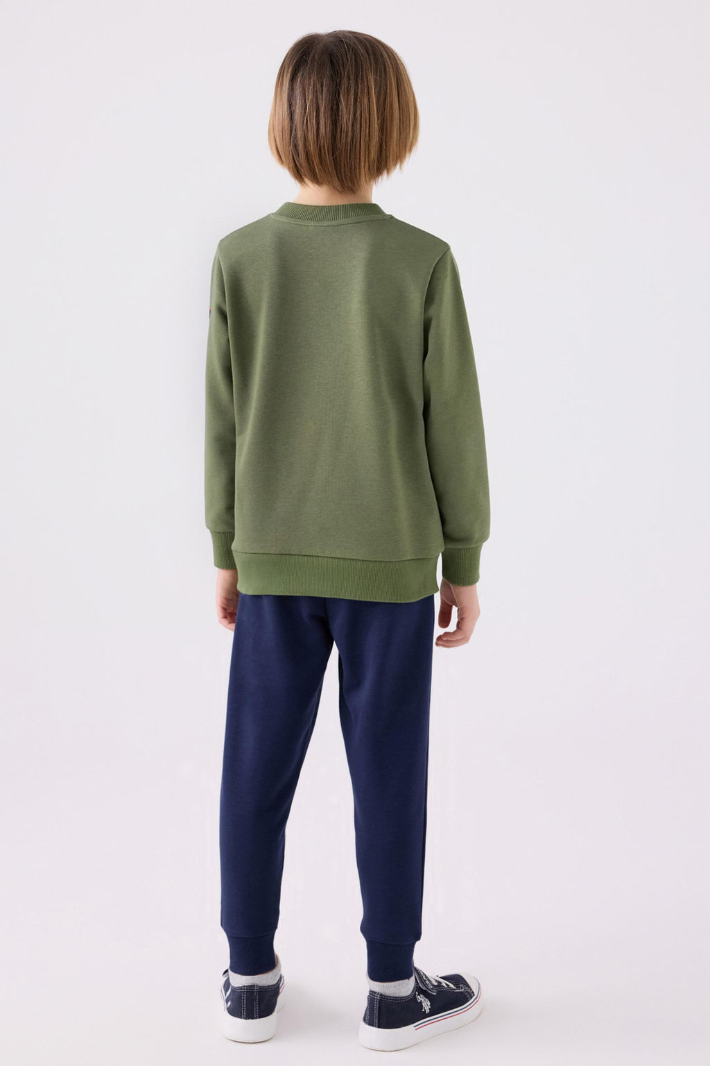 Erkek _ocuk Haki Pijama Tak_m_