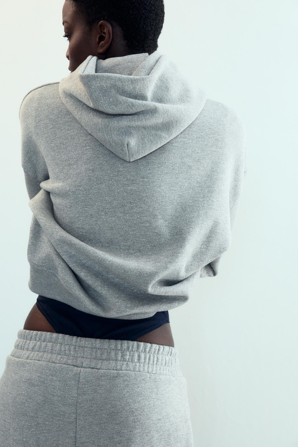 SHINY SLOGAN HOODIE - Zara фото 5