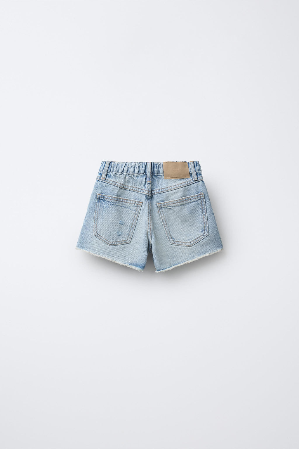 BERMUDA DENIM ROTOS / Azul claro - Zara фото 2