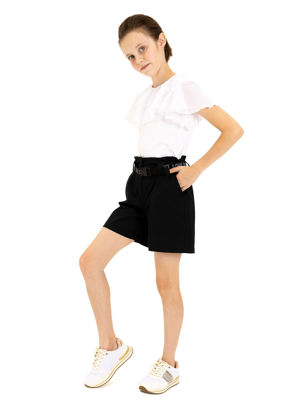 Шорты для девочки О55923 - Карамелли фото 3