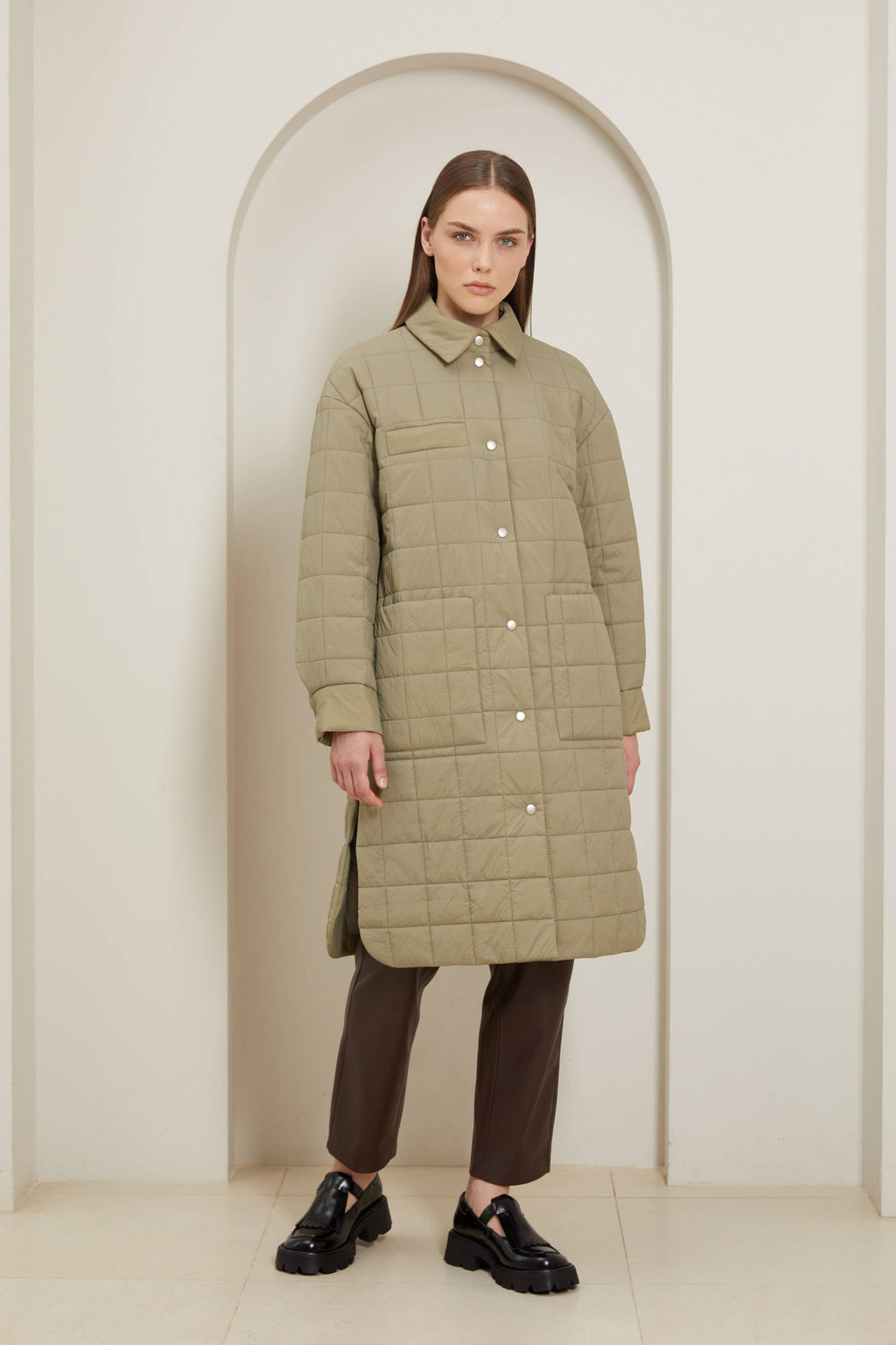 Пальто женское арт. 294S - Ultramarine фото 3