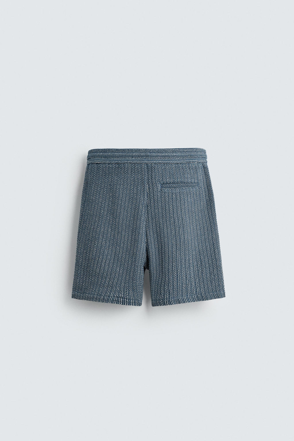 JACQUARD TEXTURED BERMUDA SHORTS - Zara фото 8