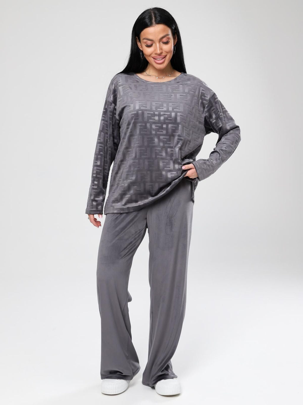 IV-CAPRIZ Чарлот-Жаккард - костюм из стрейч велюра  фото 5