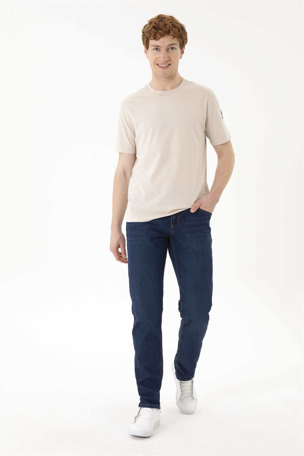 Мужские синие джинсовые брюки - U.s. polo assn фото 3