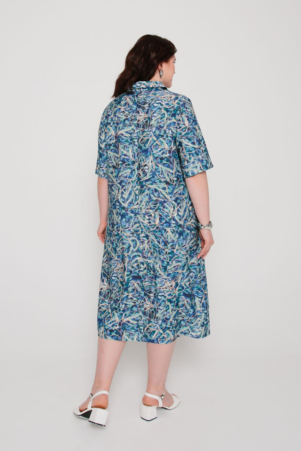 штапель 100% вискоза Платье - Prima linea фото 10