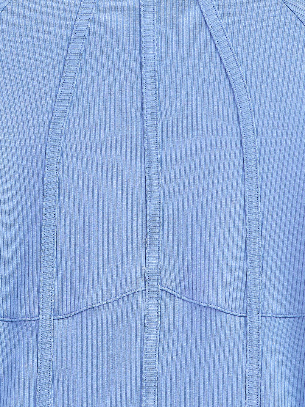 CONTE Джемпер в рубчик с имитацией корсета LD 2629 cornflower - Conte elegant фото 6