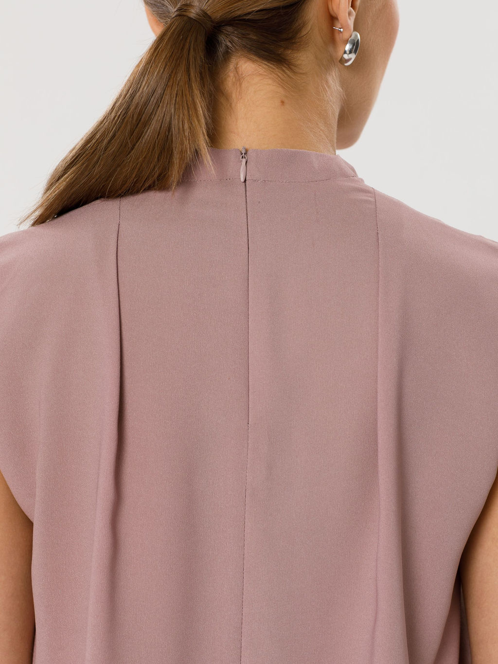 Блузка из крепа