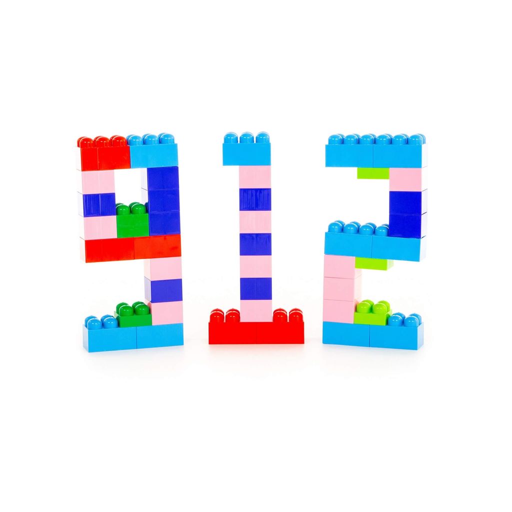 Конструктор Великан (270 элементов) (в мешке) - Полесье фото 3