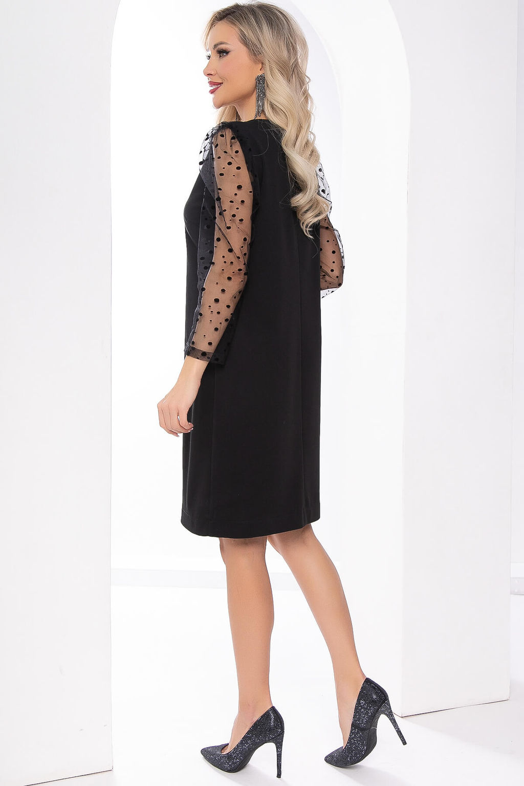 Платье Тамила (блэк) НЬЮ П8102 - Lt collection фото 8