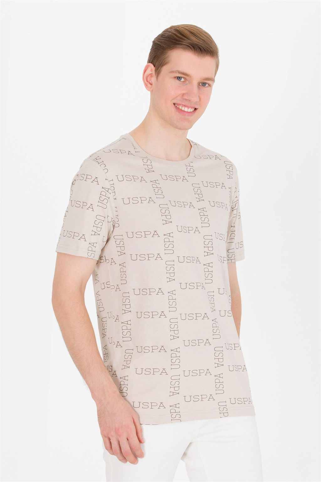 U. S. Polo Assn Мужская футболка с круглым вырезом Stone - U.s. polo assn фото 10