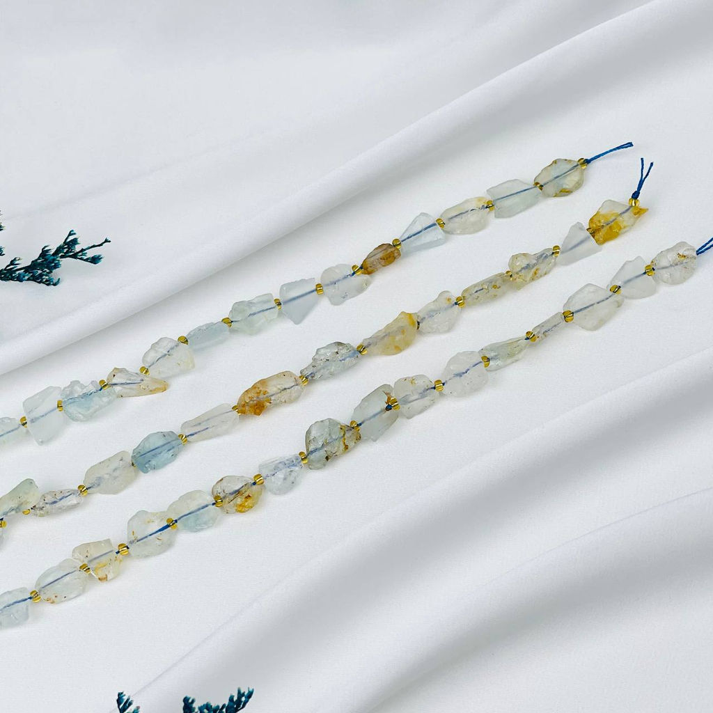 Бусины для украшений из необработанного Топаза 40 см