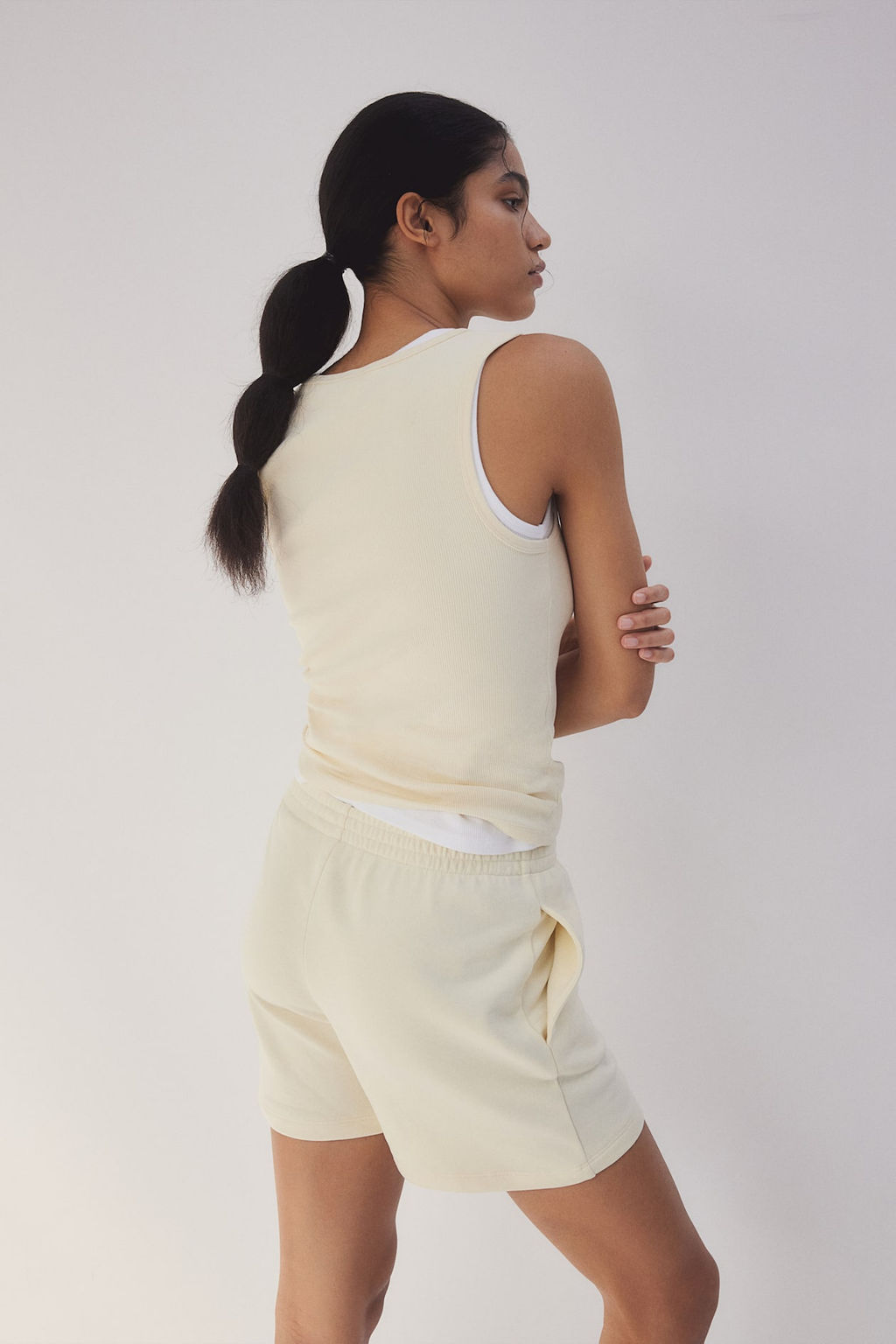 Pantalon corto en sudadera - H&m фото 2