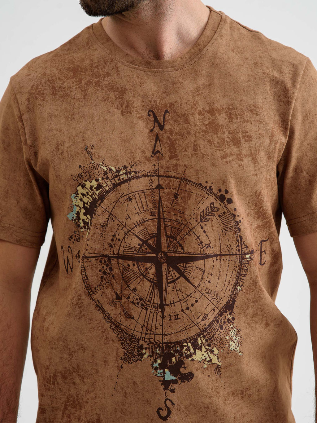 Футболка 100% ХЛОПОК Роза ветров - Оптима фото 12