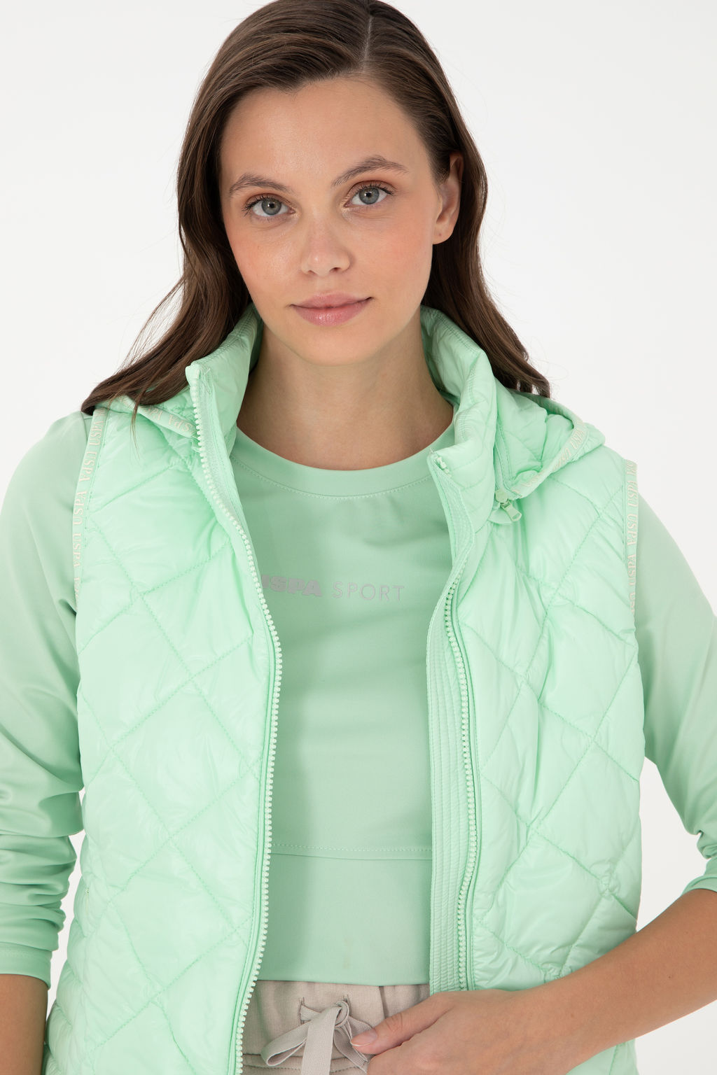 KadДn YeЕil Yelek - U.s. polo assn фото 2