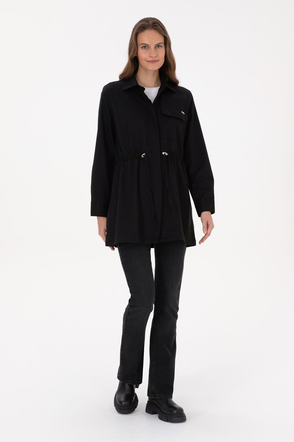 Kad_n Siyah Uzun Kollu G_mlek - U.s. polo assn фото 4