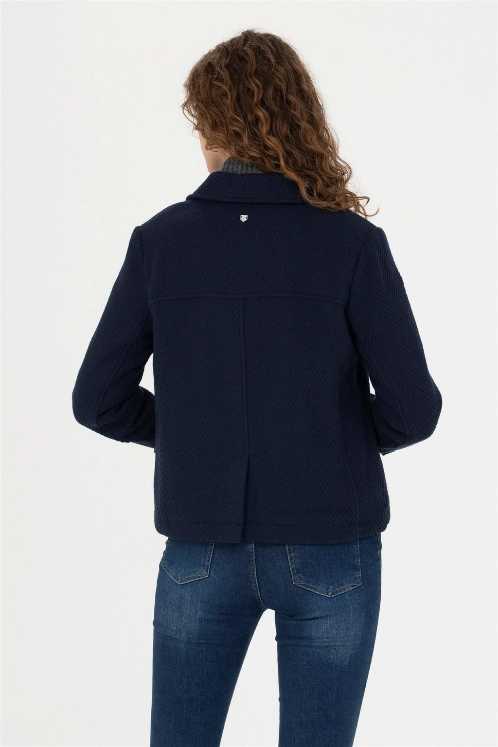 U. S. Polo Assn Женское темно-синее пальто Stamp - U.s. polo assn фото 13