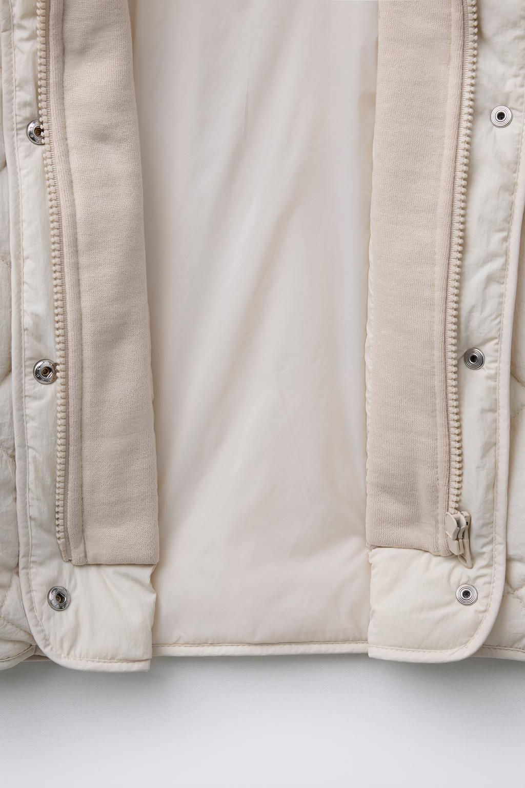 HOODED PUFFER JACKET - Zara фото 5