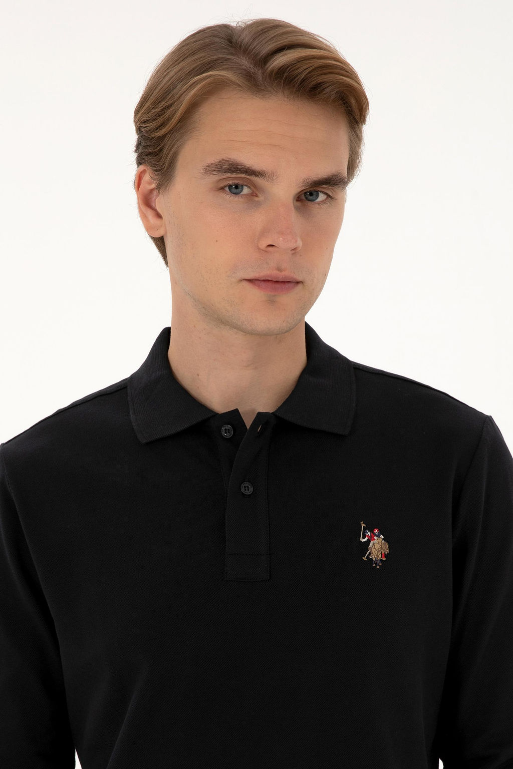 Erkek Siyah Basic Sweatshirt Sepette S_rpriz _ndirim - U.s. polo assn фото 2
