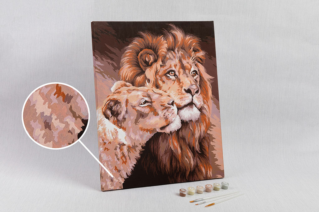 ФРЕЯ PNB/R1 №74 Набор для раскрашивания по номерам 50 х 40 см Ты лучший  фото 6