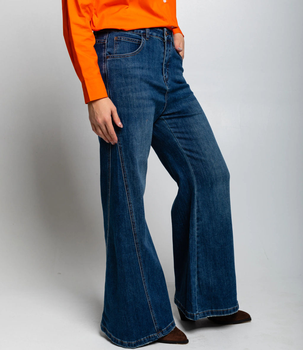 Джинсы #КТ88057 (1), синий - Dommod фото 3