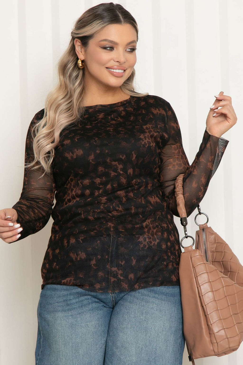 Лонгслив П-2235/4 - Леди агата фото 2