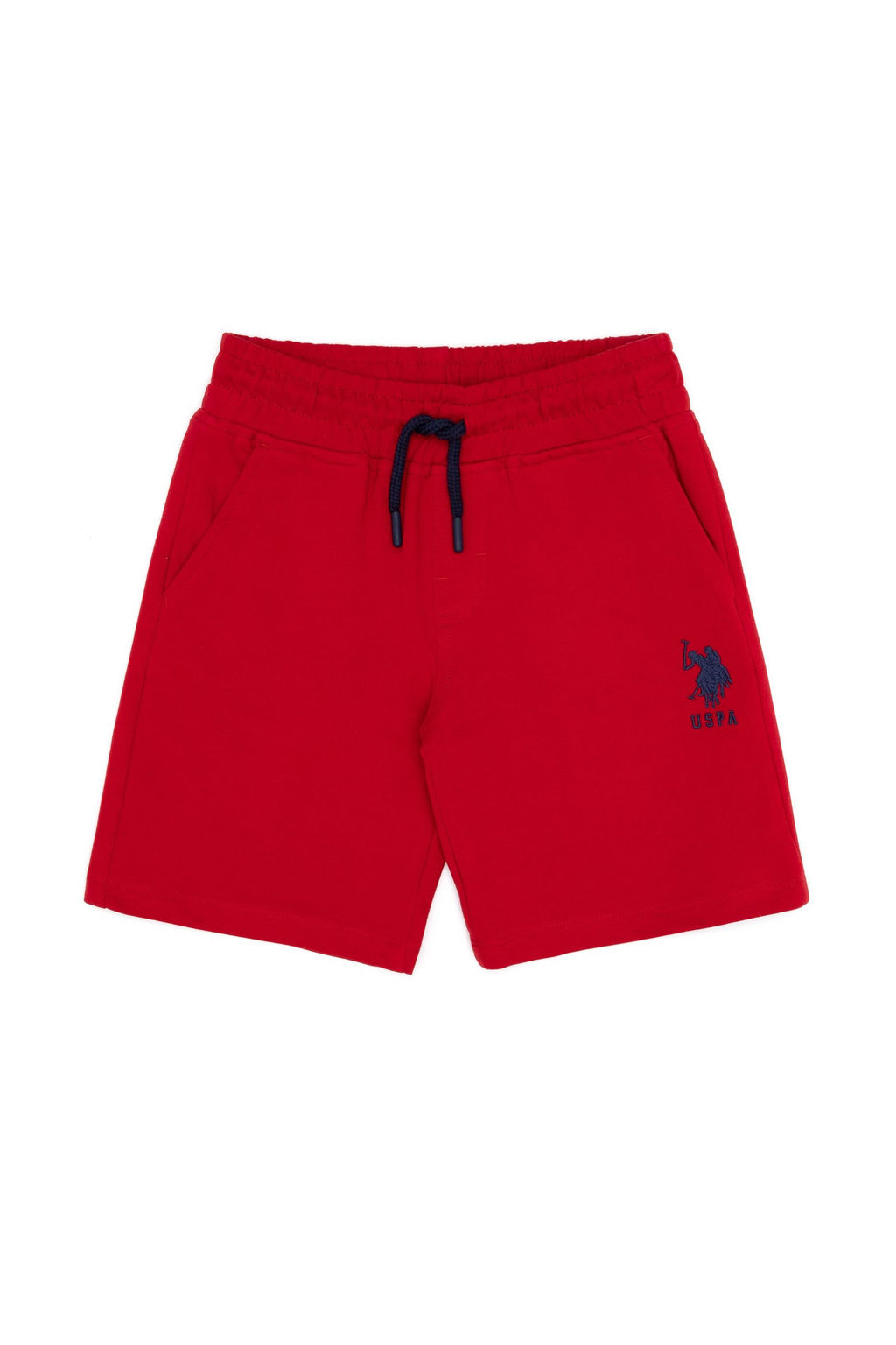 Красные вязаные шорты для мальчика - U.s. polo assn фото 7