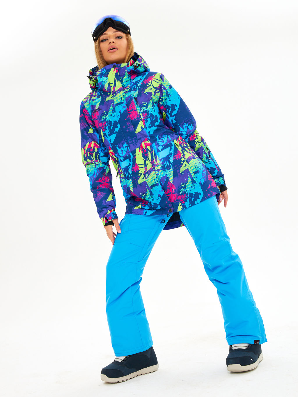 Женская горнолыжная сноубордическая куртка Alpha Endless Ultra Chaleur SNB 423/316_8 Разноцветный  фото 32