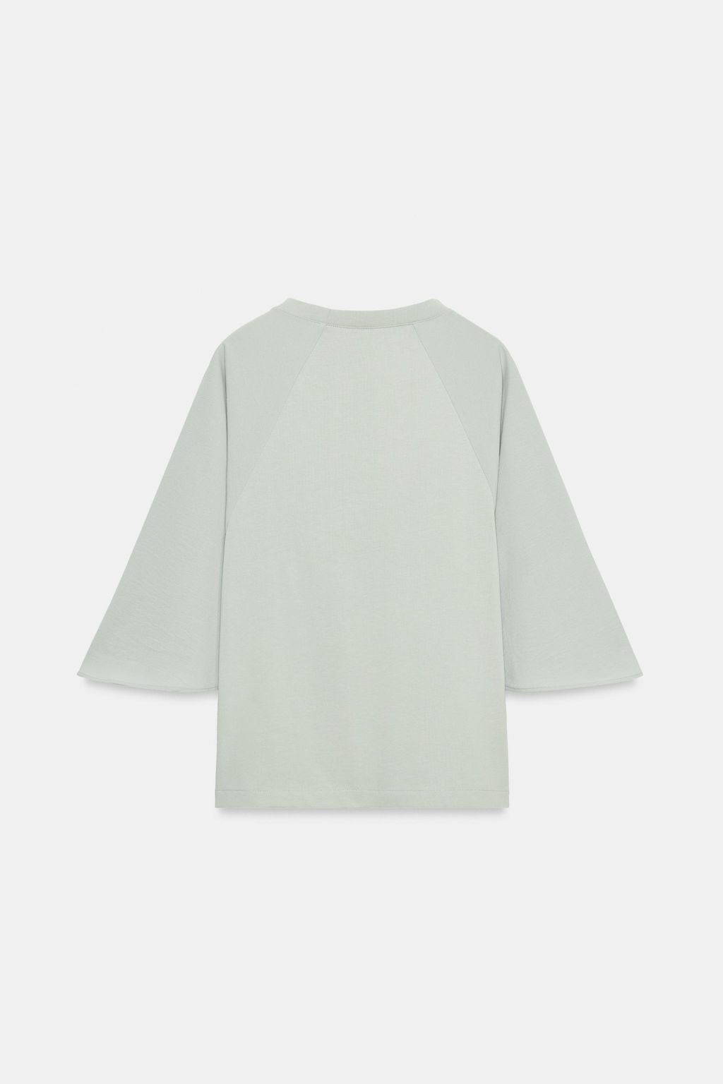CAMISETA COMBINADA / Azul / Gris - Zara фото 6