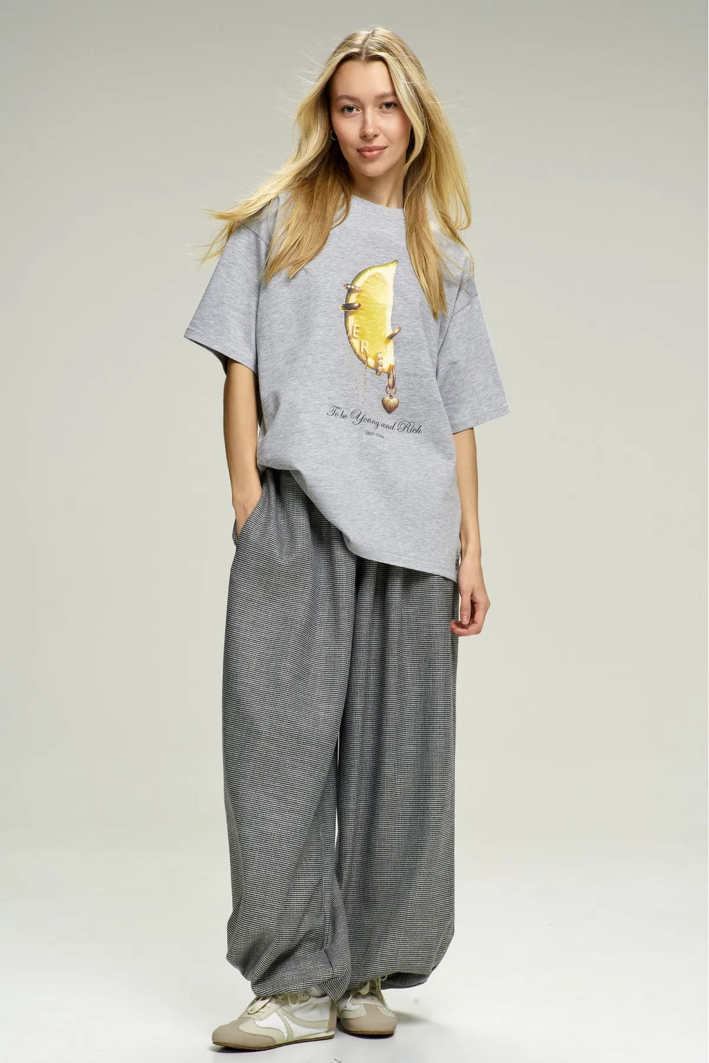 Футболка Lime ER Grey Melange